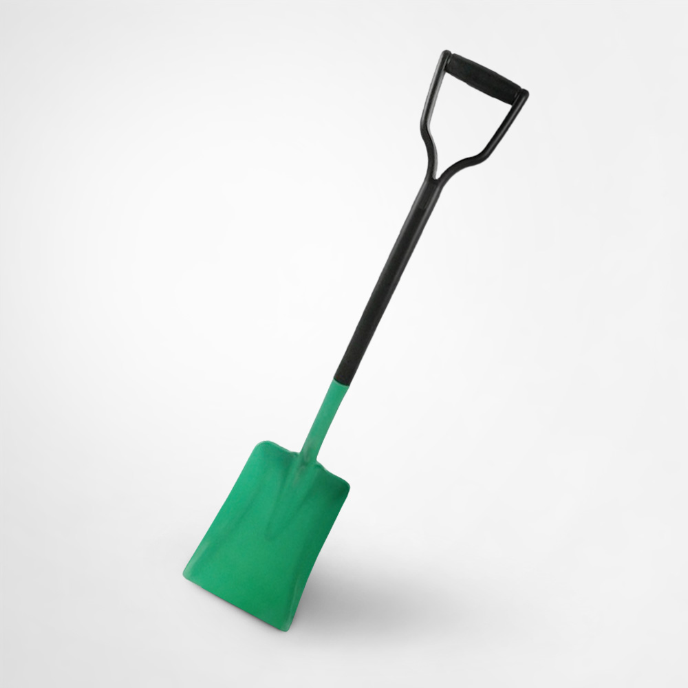 Non-Spark Fiberglass Square Shovel