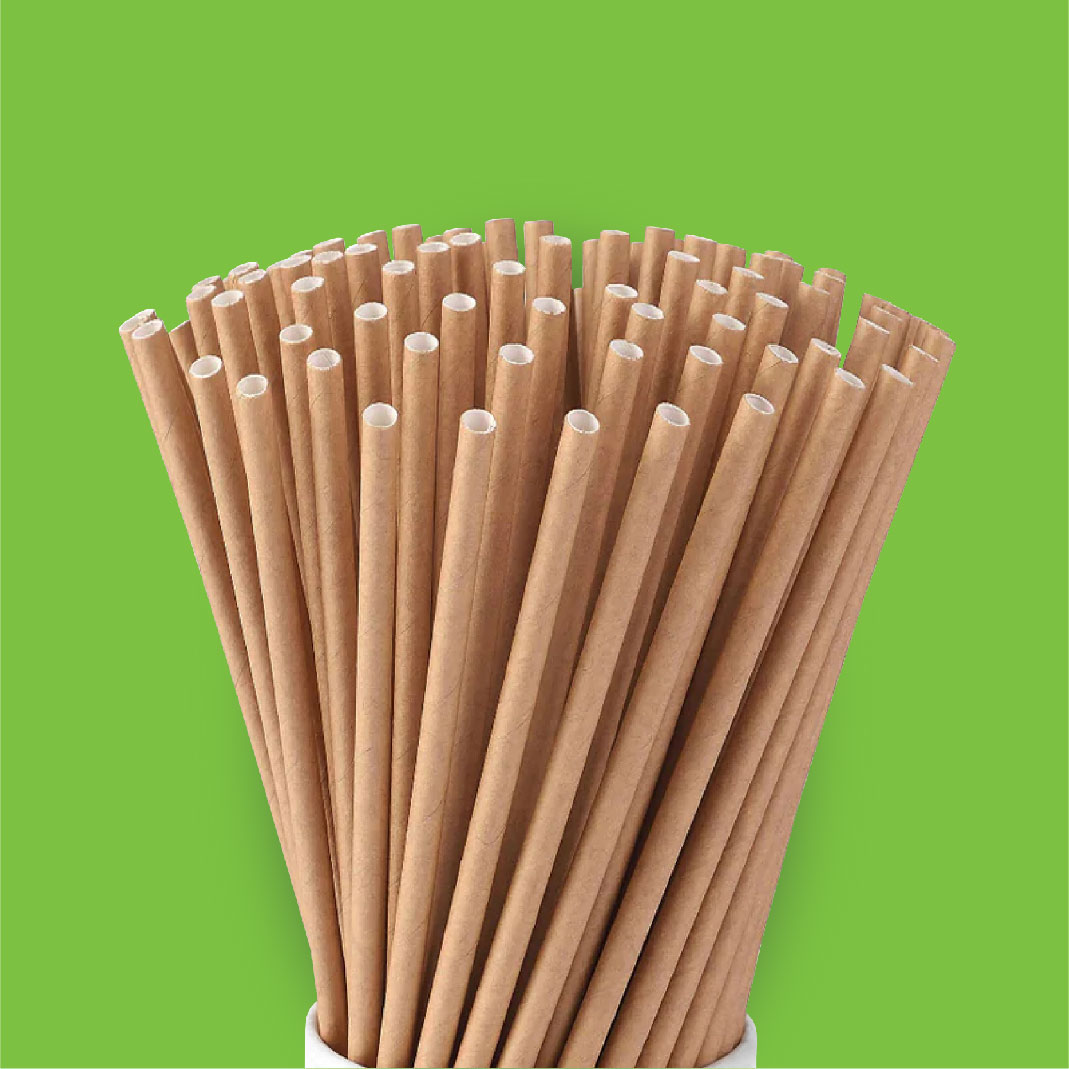 Kraft Paper Straws